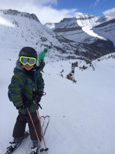 Double Black run at Lake Louise
