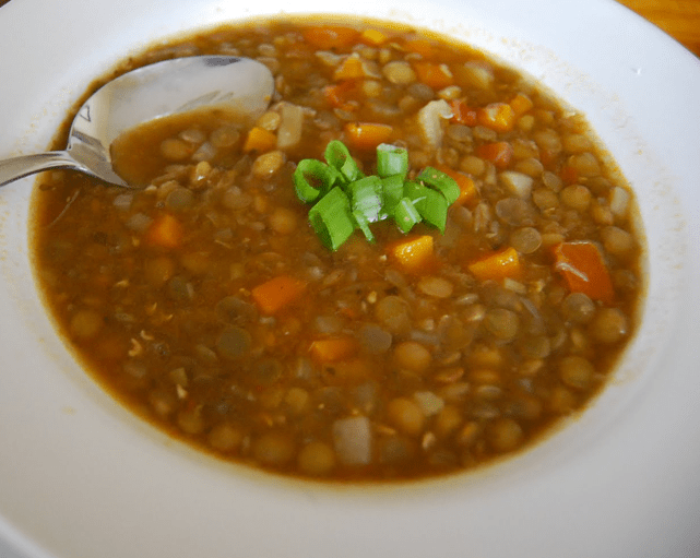 Lentil soup