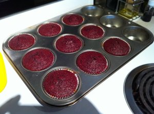 Beet Cupcake